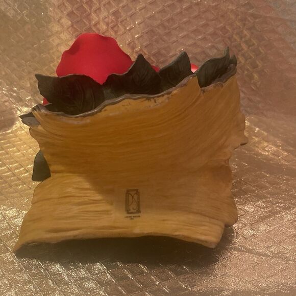 Paul Sebastian Porcelain Rose Sculpture - Picture 5 of 6